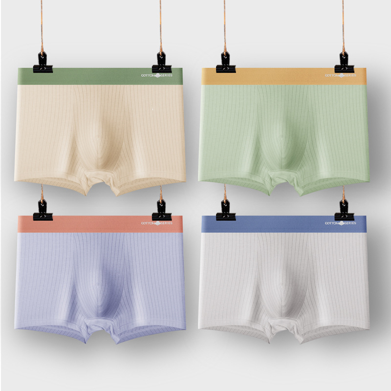 กางเกงในผู้ชายผ้าฝ้ายกางเกงในบ - Boxer Brief Pack Cotton บทวิจารณ์และราคา