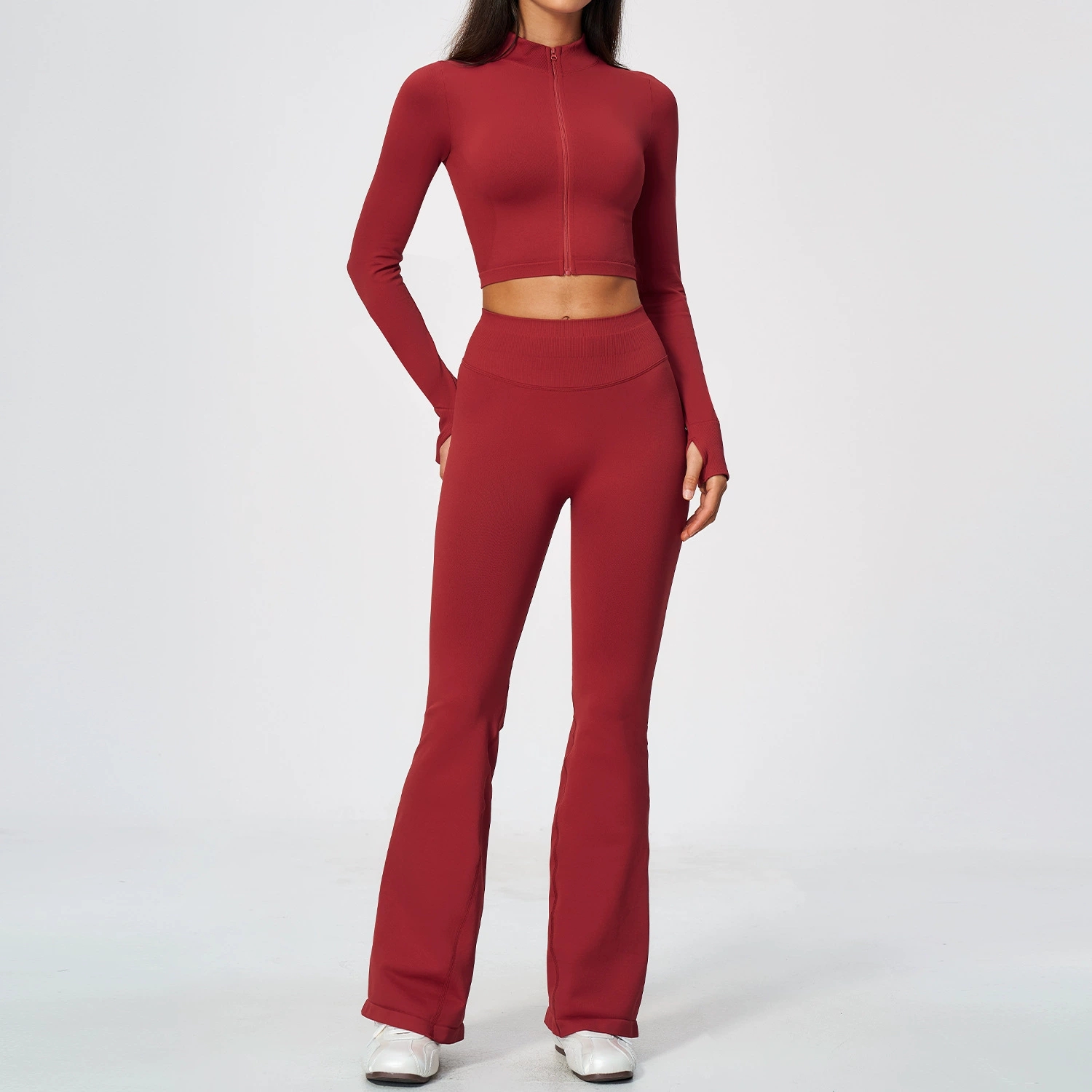 ชุดออกกำลังกายโยคะไร้รอยต่อสำห - Compression Long Pant บทวิจารณ์และราคา