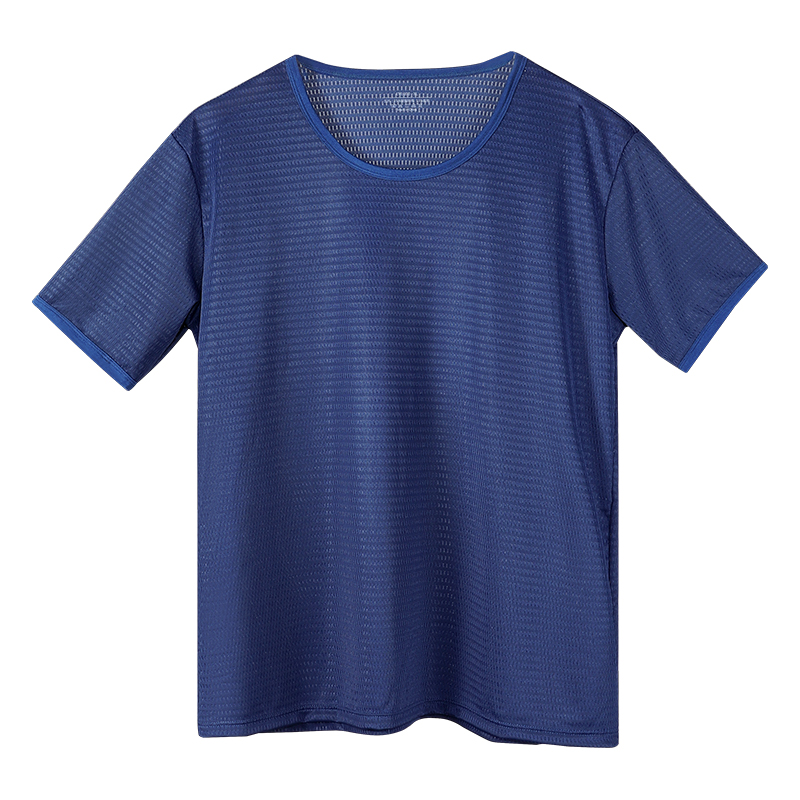 เสื้อยืดผู้ชาย ผ้าไอซ์ซิลค์ ไร - Undershirt Crew Neck บทวิจารณ์และราคา