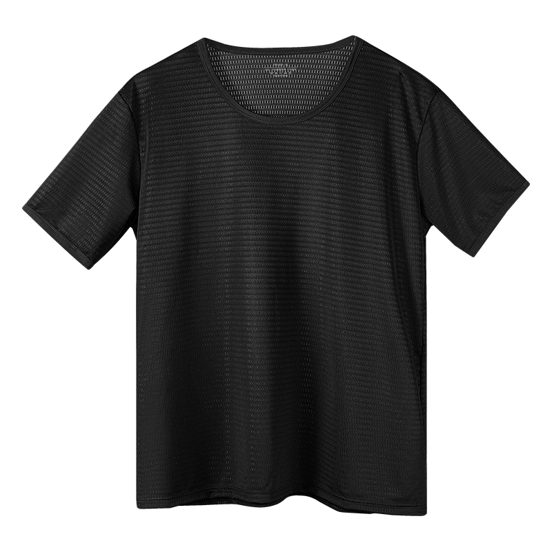 เสื้อยืดผู้ชาย ผ้าไอซ์ซิลค์ ไร - Undershirt Crew Neck บทวิจารณ์และราคา