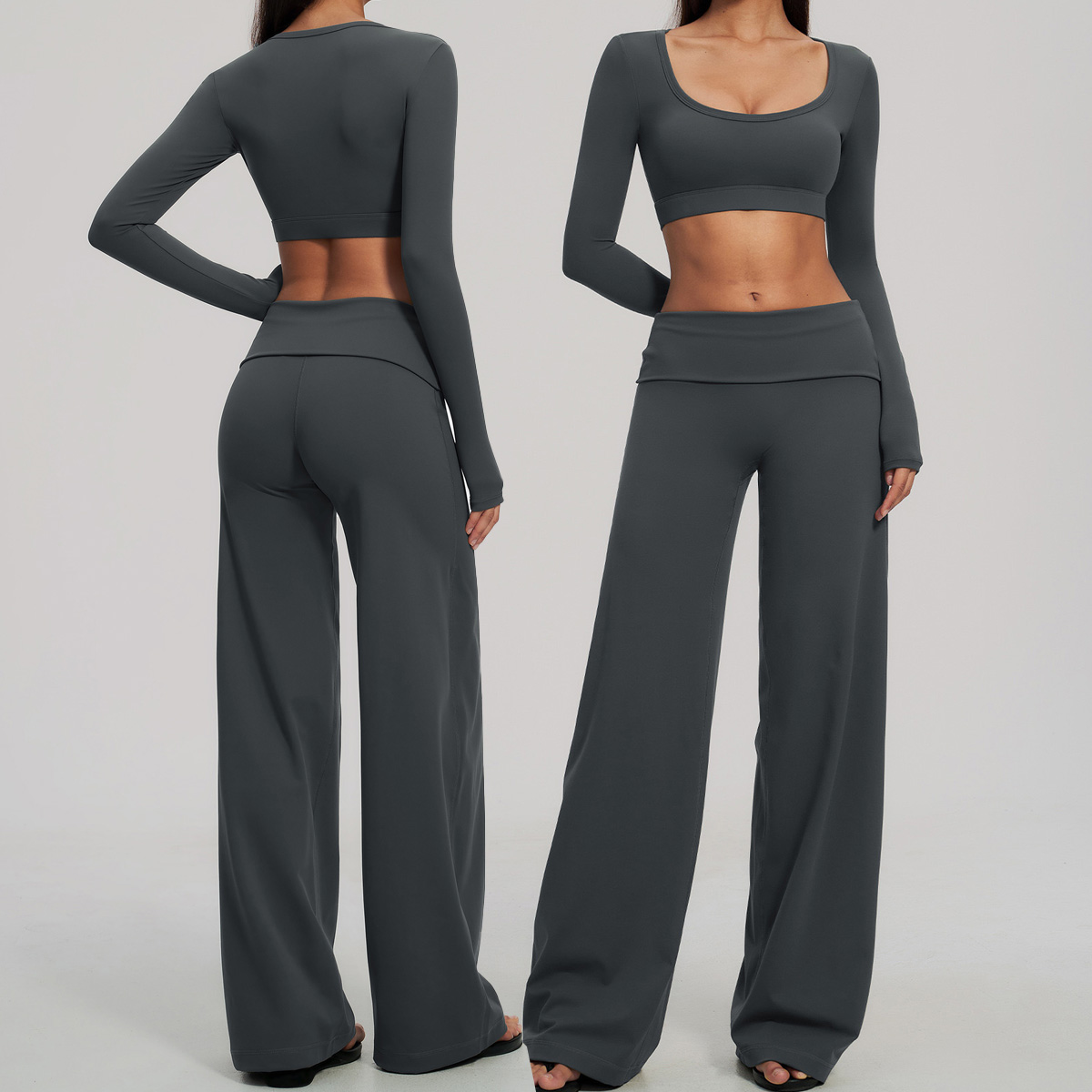 ชุดกีฬา 2 ชิ้น เสื้อฟิตเนสแขนย - Compression Long Pant บทวิจารณ์และราคา