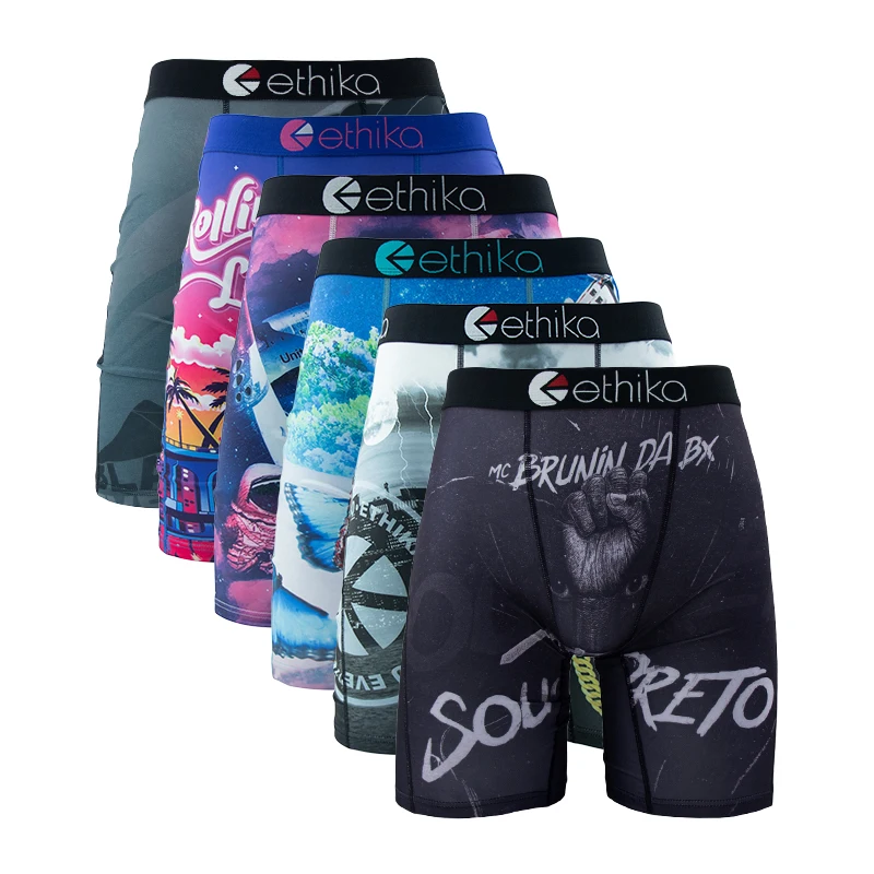ETHIKA 6 ชิ้นผู้ชายชุดชั้นในนั - Boxer Shorts Modal บทวิจารณ์และราคา