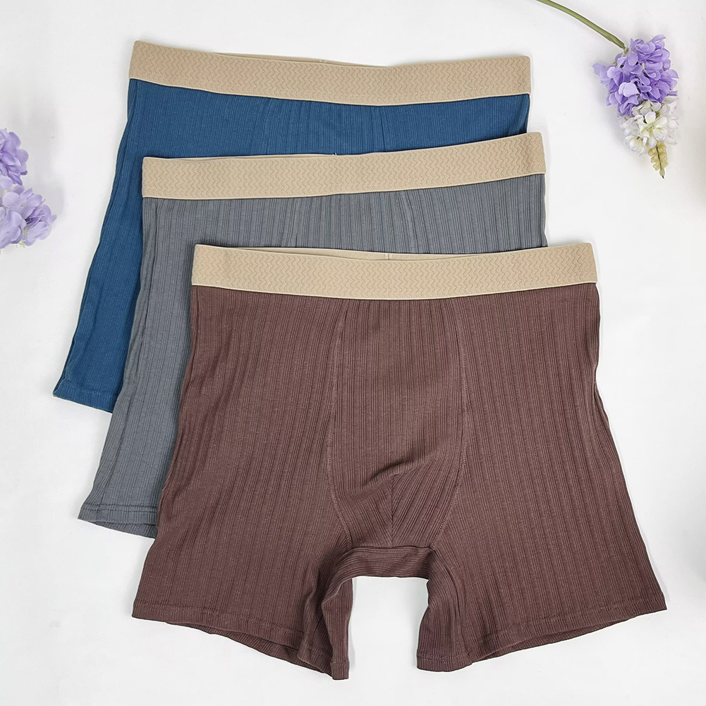 กางเกงขาสั้นลายทางสำหรับผู้ชาย - Long Leg Trunk Men บทวิจารณ์และราคา