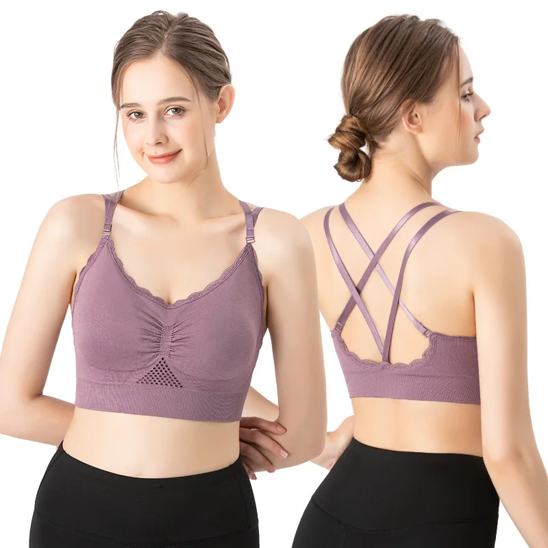สปอร์ตบรา ผ้าลูกไม้ตาข่าย ระบา - Quick Dry Underwear บทวิจารณ์และราคา